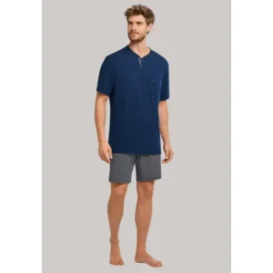 Schiesser – Comfort Fit – Pyjama – 174525 – Nachtblauw