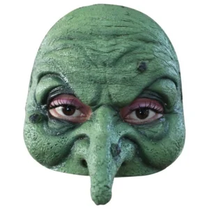 Halfmasker - Heks - Groen
