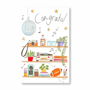 Kaart - Hallmark - Matia Studio - Congrats! - 13