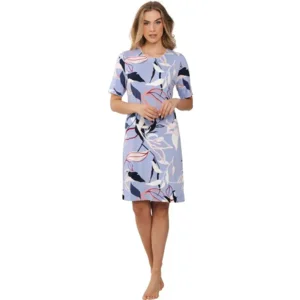 Pastunette –  Artistic Floral  - Nachtkleed – 111251-212-1 – Light Blue