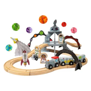 Rails - Treinbaanset - In de ruimte - 42dlg.