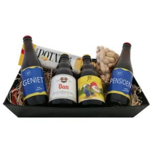 Bierpakket : Geniet Van je pensioen - Zwarte Schaal