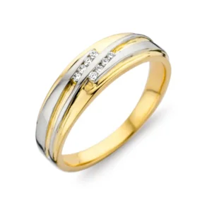 18 karaat gouden ring met briljant Cara C6104