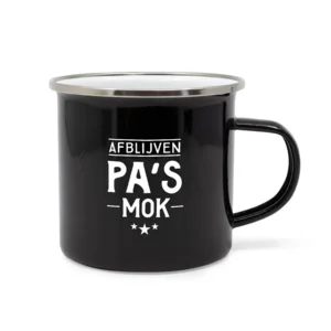 Mok - Lekker stoer - Pa's mok - Metaal