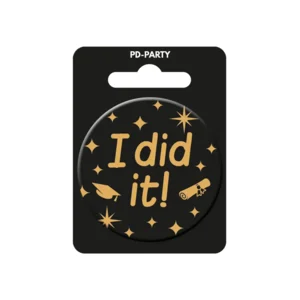 Button - I did it! - Klein