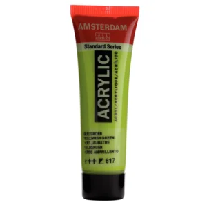 Acrylverf - 617 - Geel groen - Amsterdam - 20ml