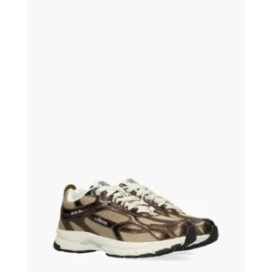 Mercer Amsterdam The Re-Run Cracked Bruin Damessneakers