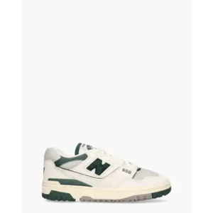 New Balance BB550 Wit/Groen Herensneakers