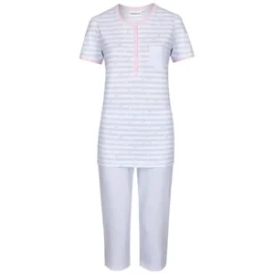 Ringella Dames pyjama met pirate broek (100% Katoen ) (Rin.199)