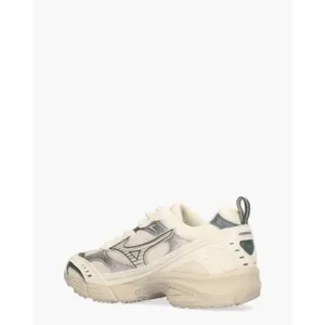 Mizuno MXR Off-White/Zilver/Groen Damessneakers