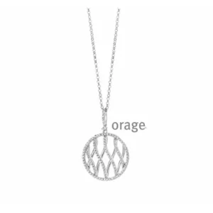 Zilveren Ketting Orage AF145