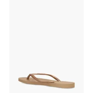 Havaianas Slim Beige/Rose goud Damesslippers