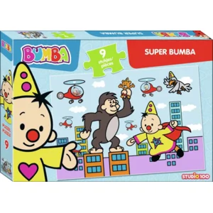Studio 100 Bumba Puzzel - Super Bumba - 9 stukjes