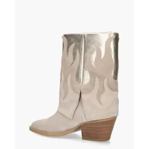 Dwrs Barbados Beige/Multi Dames Enkelboots