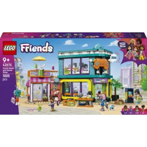 LEGO® 42674 Friends Stripboeken- en gamewinkel