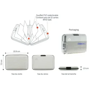 Ögon Creditcardhouders model STOCKHOLM zwart