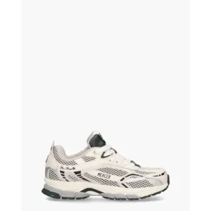 Mercer The Re-Run Off-White/Groen Damessneakers