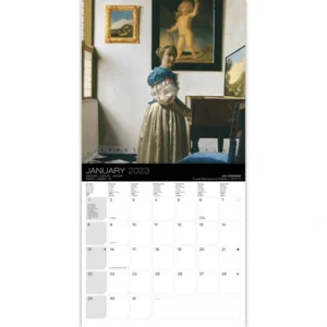 Kalender - 2023 - Vermeer - 30x30cm