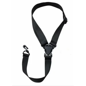 CLX clip-on ukelele strap halsband zwart