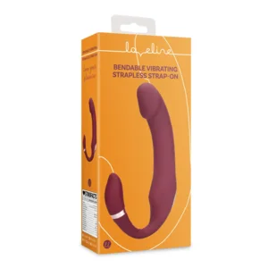 Loveline Buigbare Voorbind Vibrator 19 cm