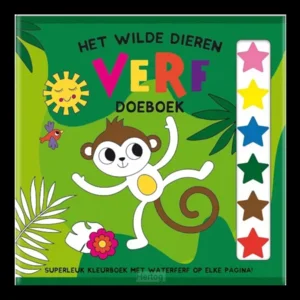 Boek - Doeboek - Wilde dieren - Verven