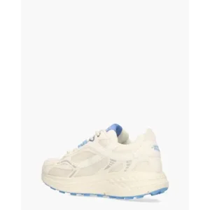Mercer Amsterdam The Re-Run Max Wit/Blauw Damessneakers