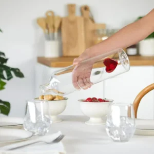 Waterfles Atlantis Love Hart Rood 1.2L Balvi