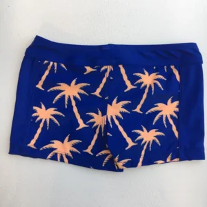 Lentiggini Palmtree jongenszwemshort in kobaltblauw