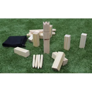 Spel - Kubb - Basic - Formaat koning 25x4,5x4,5cm