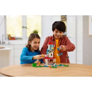 LEGO® 71407 Super Mario™ Uitbreidingsset: Kat-Peach-uitrusting en IJstoren
