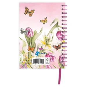 Spiraal agenda - 2026 - Janneke Brinkman - Tulp - 11x15.5cm