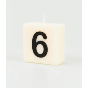 Cijfer- / letterkaarsje - Scrabble - 6