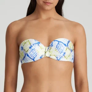 Marie Jo Swim Lundey strapless bikini in multicolor