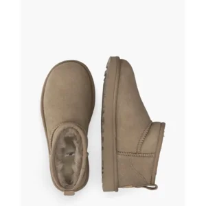 UGG Ultra Mini Boot Taupe Dames Enkelboots