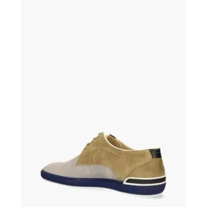 Floris Van Bommel De Scopper 05.09 Taupe Heren Veterschoenen