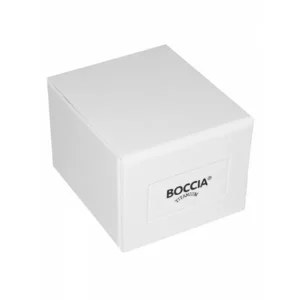 Boccia Horloge 3590-02, anti-allergisch titanium, saffierglas