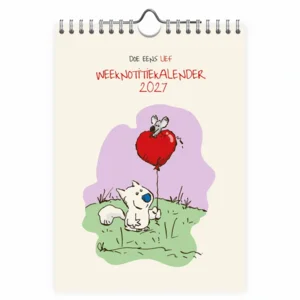 Kalender - Doe eens lief - 2027 - 16.5x23cm