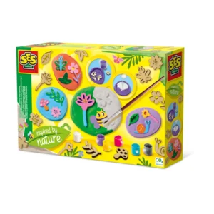 Knutselen - Gips gieten en schilderen - Botanische reliëfs -5+