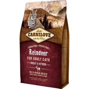 Carnilove granenvrij Rendier Energy/Outdoor 6kg