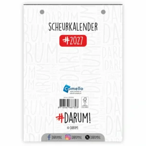 Scheurkalender - Darum! - 2027 - 13x18cm