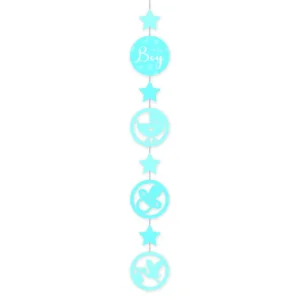 Hangdecoratie - Geboorte - Jongen - It's a boy - 1.2m