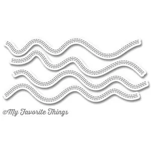 My Favourite Things Die Stiched Whimsival Waves