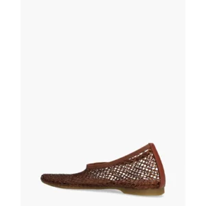 Lola Cruz Ruby Ballerina Cognac Damesballerina's