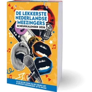 Scheurkalender - 2026 - De lekkerste Nederlandse meezingers