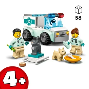 LEGO® 60382 City Dierenarts reddingswagen