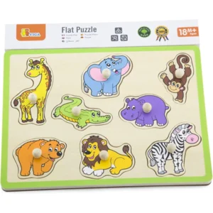 Puzzel - Wilde dieren - 8st.