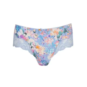 Prima Donna Madison shorty in lichtblauw met bloemenprint