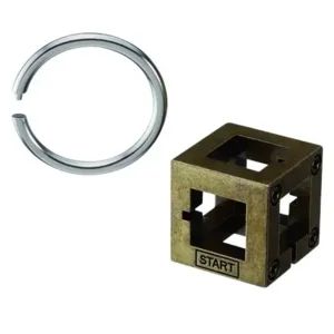 IQ-puzzel - Box - Metaal - Niveau 2