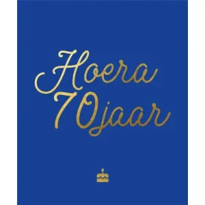 Boek - Cadeauboek - Hoera 70 jaar - 13x16cm