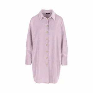 Punto One Fashion Kleed: Tommy, Ribfluweel, Lila ( ONE.102 )